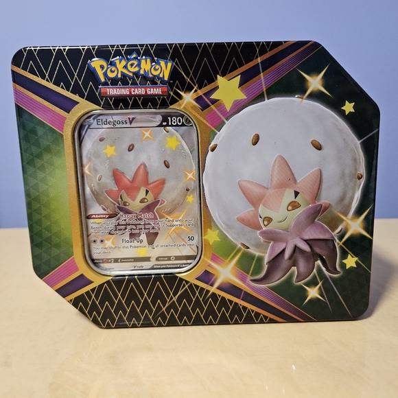 Pokemon Shining Fates Eldegoss V Tin - Picture 7 of 12